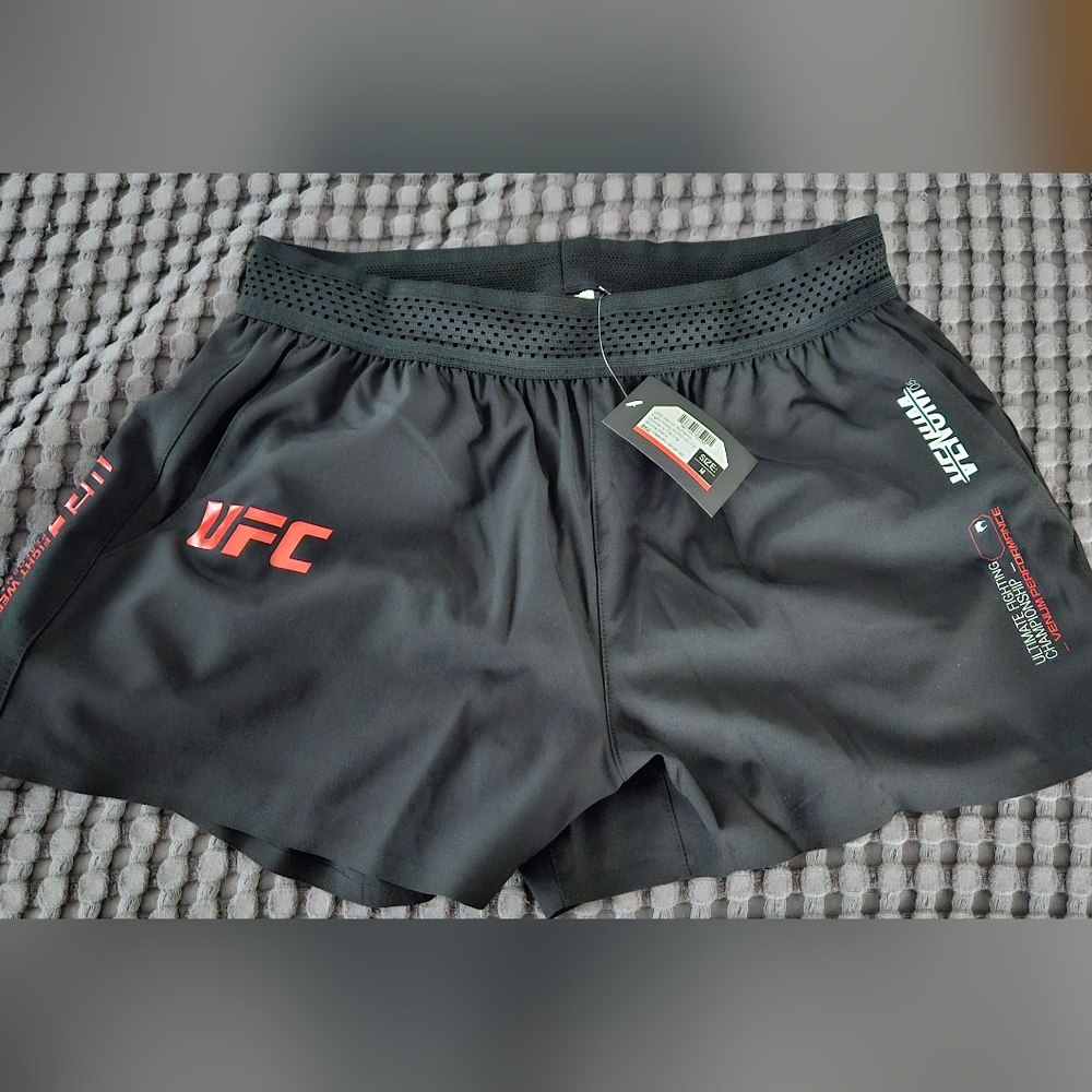 UFC Black Athletic Shorts